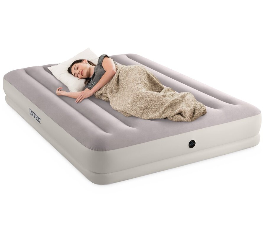 Prestige Mid-Rise Queen Luchtbed - 2-persoons - USB pomp 203x152x30cm