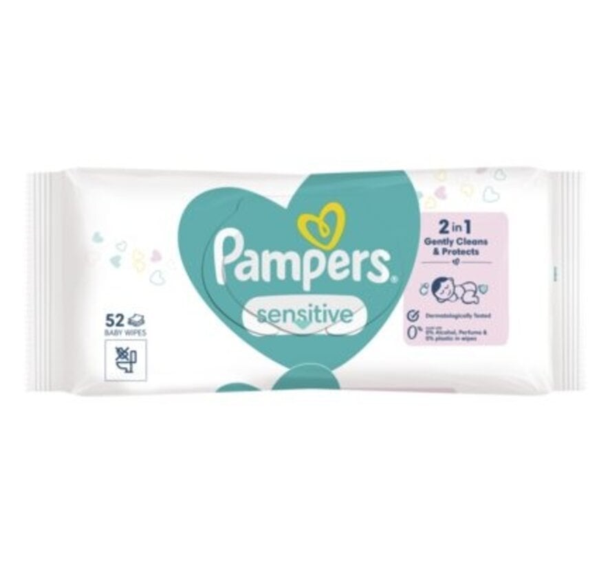 Sensitive Billendoekjes / Babydoekjes XL - 18x 80 stuks