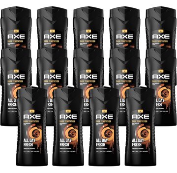 Axe Douchegel Dark Temptation Bodywash XL - 14x 400ml Voordeelverpakking