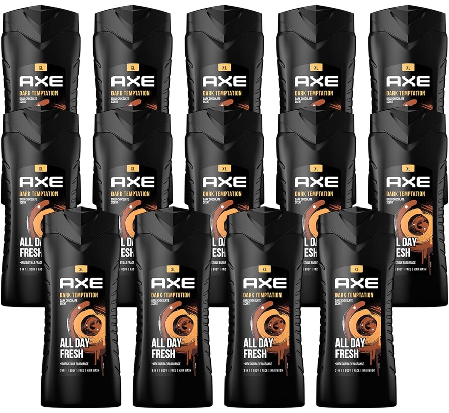 Douchegel Dark Temptation Bodywash XL - 14x 400ml Voordeelverpakking
