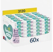 Pampers Sensitive Billendoekjes / Babydoekjes - 60x 52 stuks