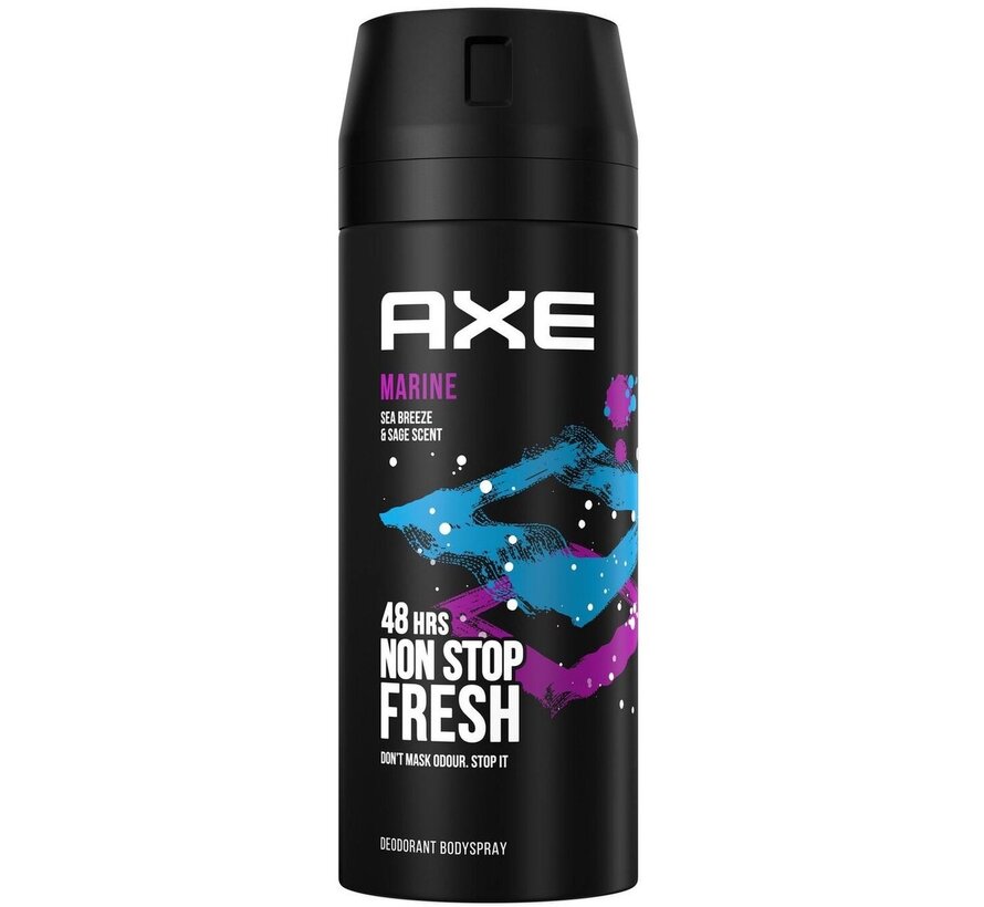 Marine Bodyspray / Deodorant Spray Men - 8x 150ml