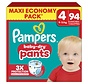 Baby Dry Pants - Maat 4 (9kg-15kg) - 94 Luierbroekjes - Megabox