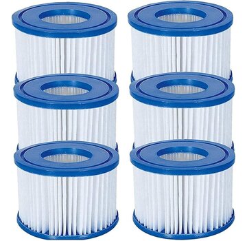 Bestway 6 stuks Lay-Z-Spa Filterpatroon Type VI (3x2 stuks) c
