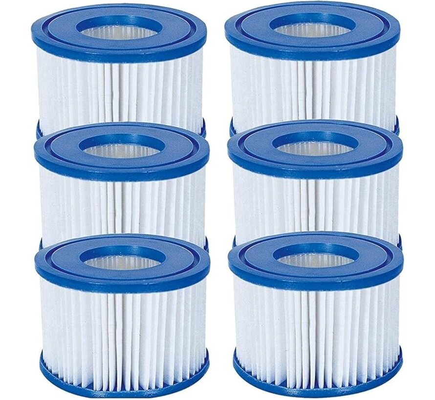 6 stuks Lay-Z-Spa Filterpatroon Type VI (3x2 stuks) c