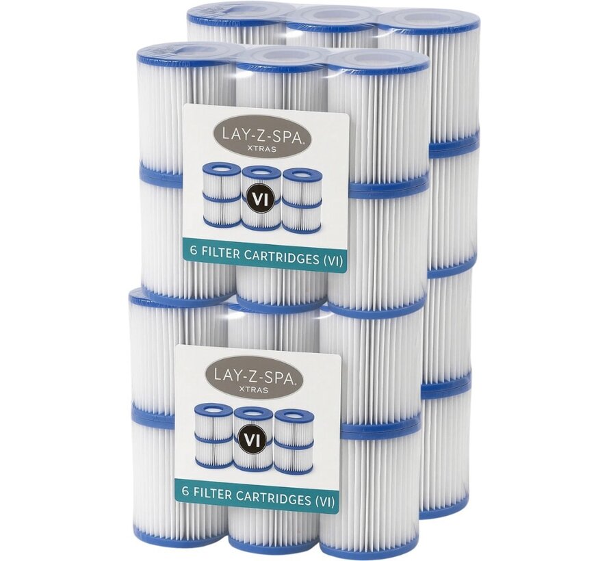 24 stuks Lay-Z-Spa Filterpatroon Type VI (12x2 stuks)