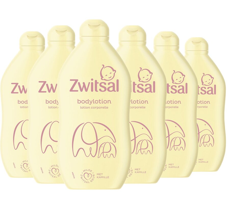 Baby Bodylotion - XL 6x 400ml Voordeelverpakking n
