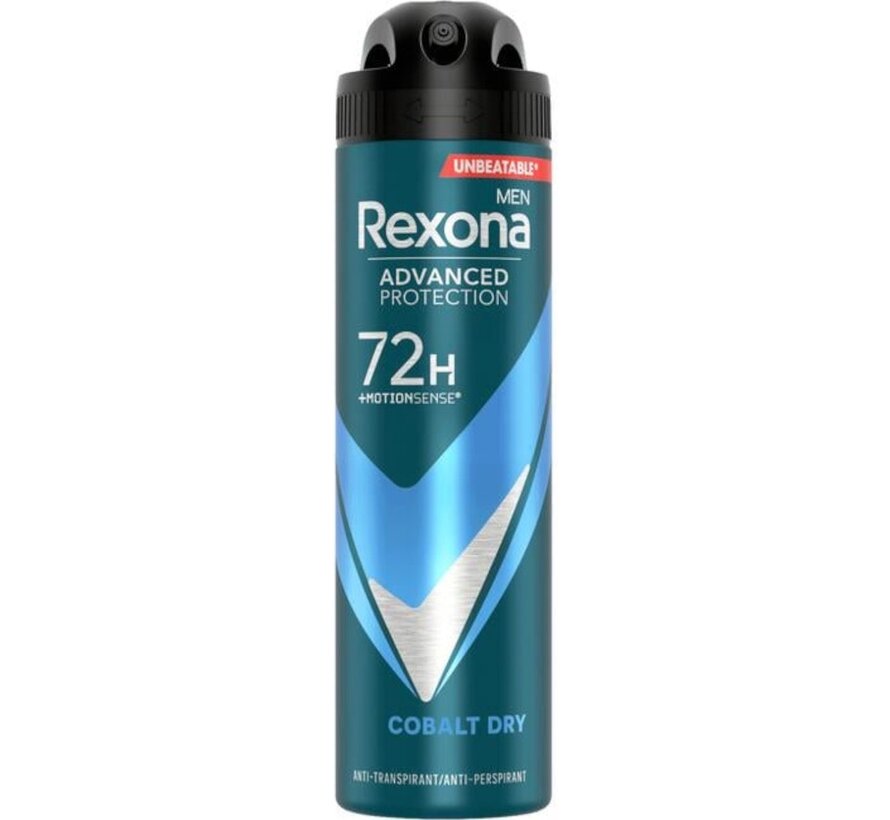 Men Cobalt Dry - Advanced Protection - Deodorant Spray - 2x 150ml