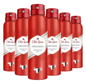 Old Spice Original - Deodorant Spray - 6x 150ml - Voordeelverpakking