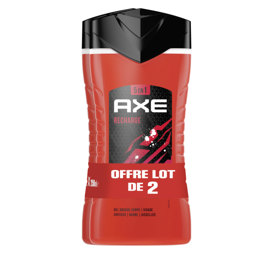 Douchegel Recharge 250ml - 5in1 Sport Refresh - 6 stuks (3x 2-pack)