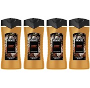 Axe Fine Fragrance Douchegel 300ml - Copper Santal - 4 stuks (2x 2-pack)