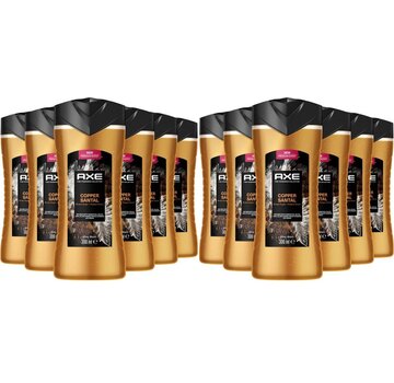 Axe Fine Fragrance Douchegel 300ml - Copper Santal - 12 stuks (6x 2-pack)