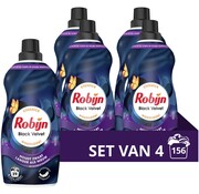Robijn Black Velvet - Klein & Krachtig - Vloeibaar wasmiddel - 4x 39 wasbeurten