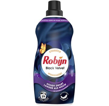Robijn Black Velvet - Klein & Krachtig - Vloeibaar wasmiddel - 39 wasbeurten