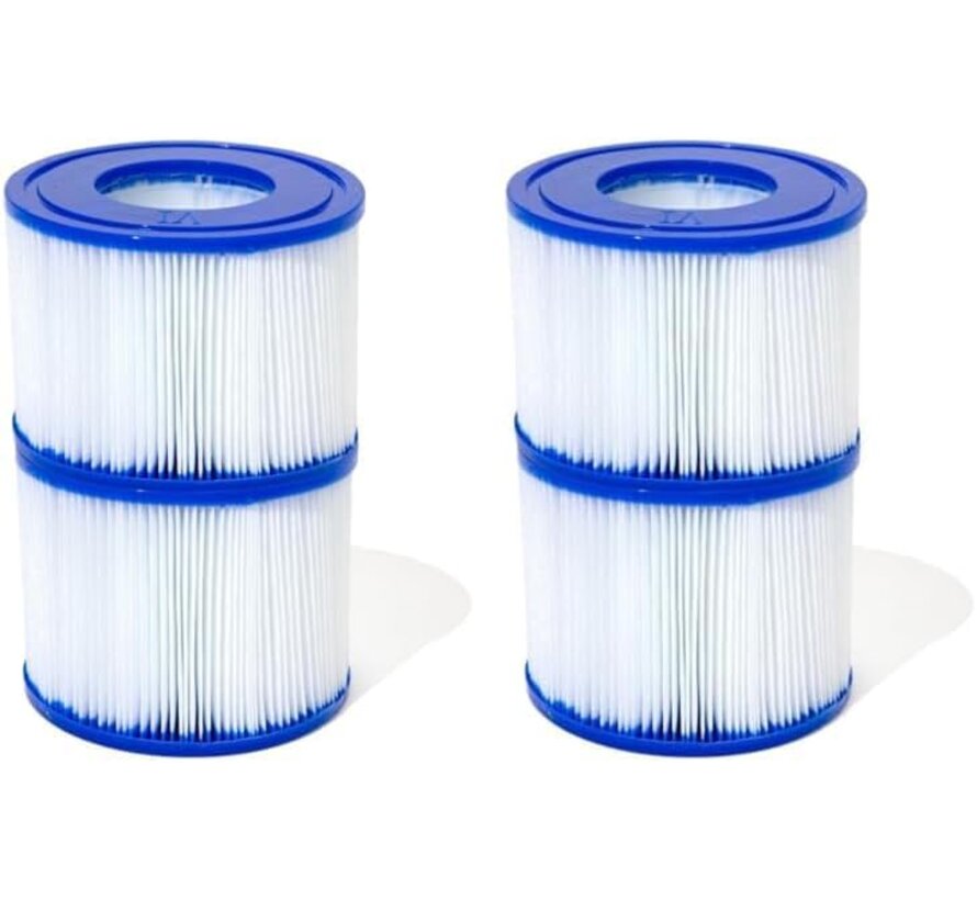 4 stuks Lay-Z-Spa Filterpatroon Type VI (2x2 stuks) c