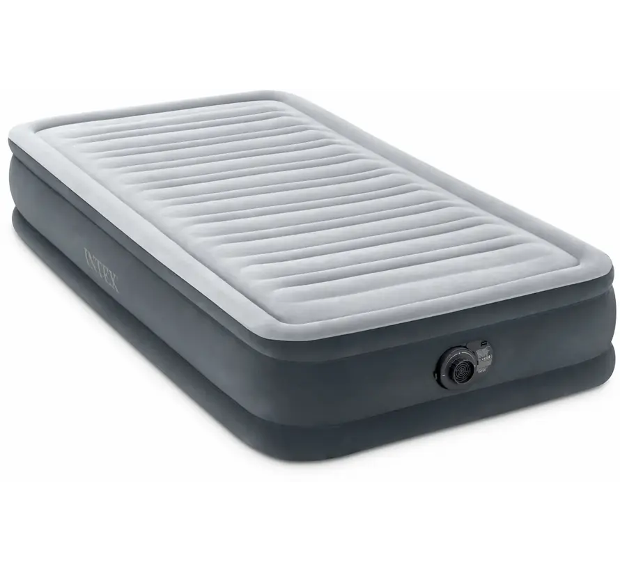 Dura-Beam Deluxe 1-Persoons Comfort-Plush zelfopblazend luchtbed - 191x99x33cm