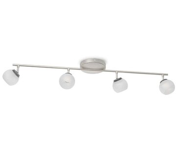 Philips MyLiving LED Balla plafondlamp mat chroom 4W (4-spots)
