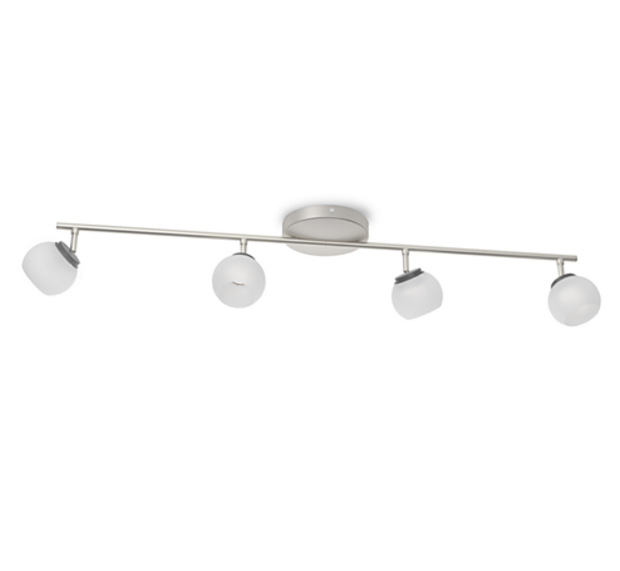 MyLiving LED Balla plafondlamp mat chroom 4W  (4-spots)