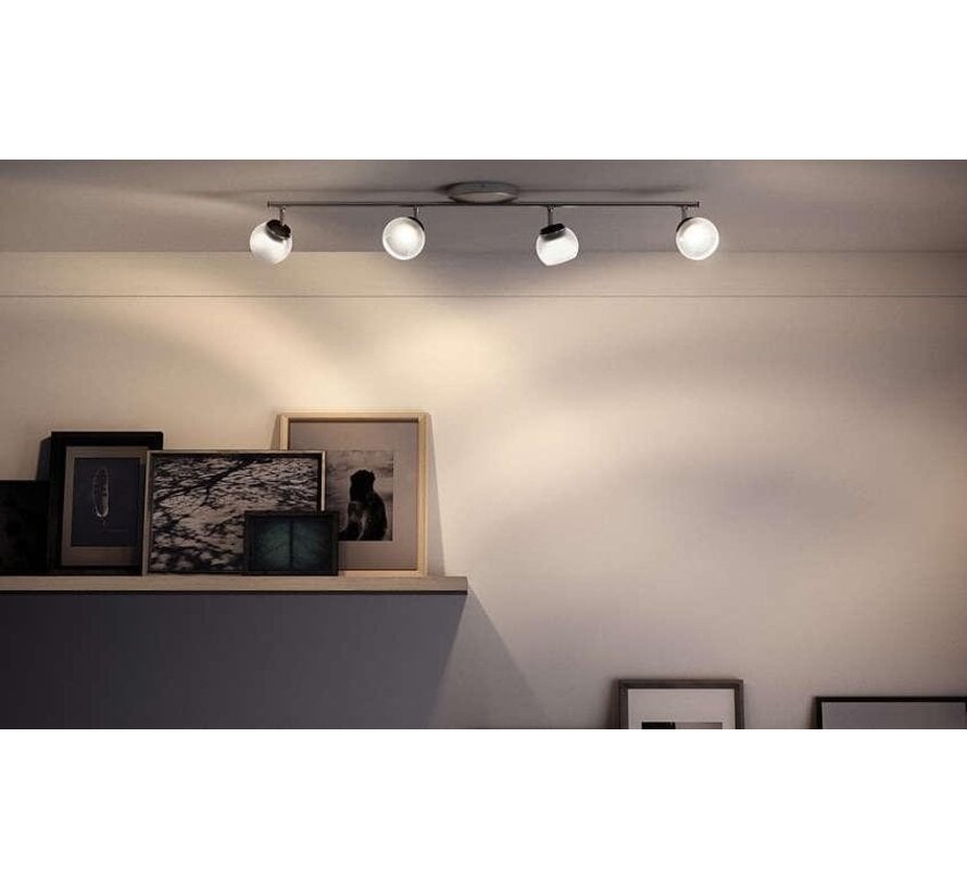 MyLiving LED Balla plafondlamp mat chroom 4W  (4-spots)
