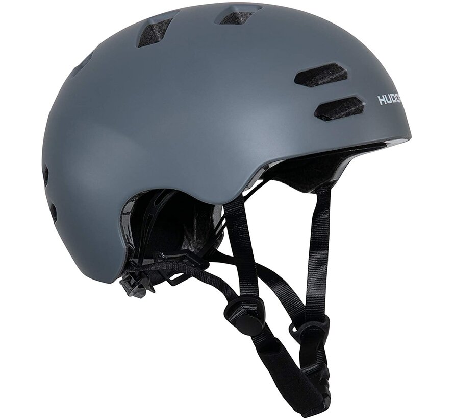 Allround Fietshelm / Skatehelm Universeel - Maat L (58-61cm) Grafiet