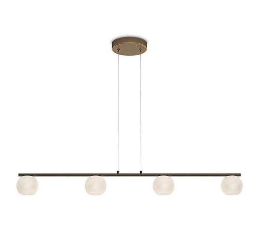 MyLiving LED Varande plafondlamp brons 4,5W (4-spots)