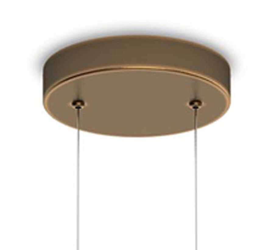 MyLiving LED Varande plafondlamp brons 4,5W (4-spots)
