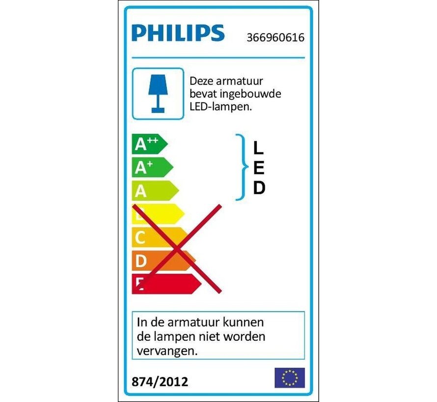 MyLiving LED Varande plafondlamp brons 4,5W (4-spots)