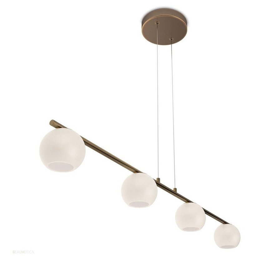 MyLiving LED Varande plafondlamp brons 4,5W (4-spots)
