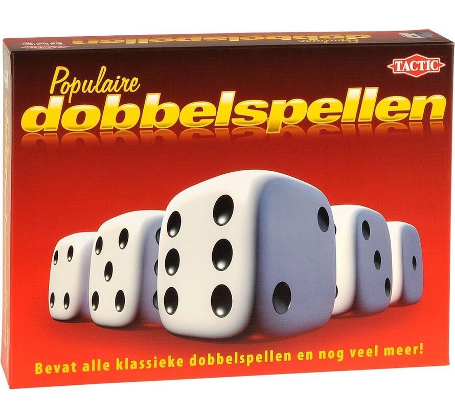 28 Populaire dobbelspellen - Dobbelspel / Gezelschapsspel