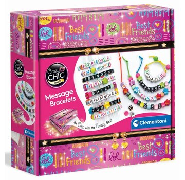 Clementoni Crazy Chic - Armbanden met een Boodschap