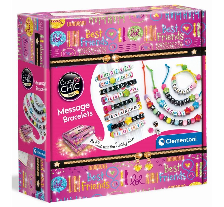 Crazy Chic - Armbanden met een Boodschap