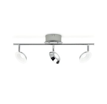 Philips MyLiving LED Mackinaw plafondlamp - chroom 5W (3-spots)