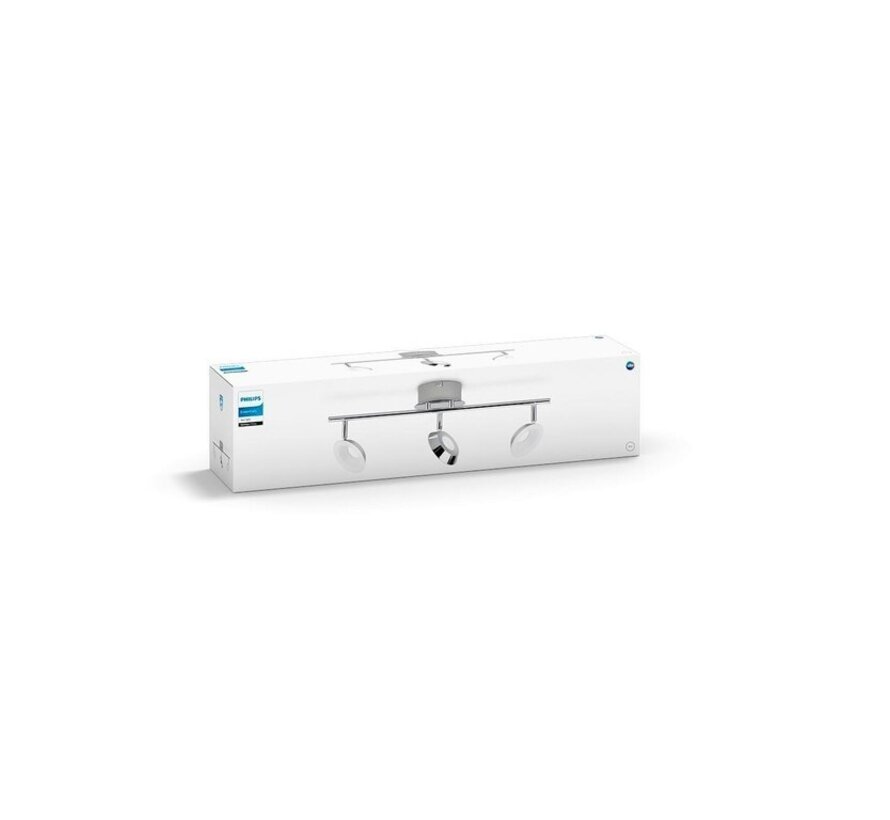 MyLiving LED Mackinaw plafondlamp - chroom 5W (3-spots)