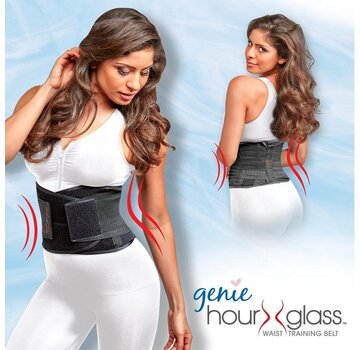 Bekend van TV Genie Hour Glass - Waist Trainer - Maat L/XL - Zwart