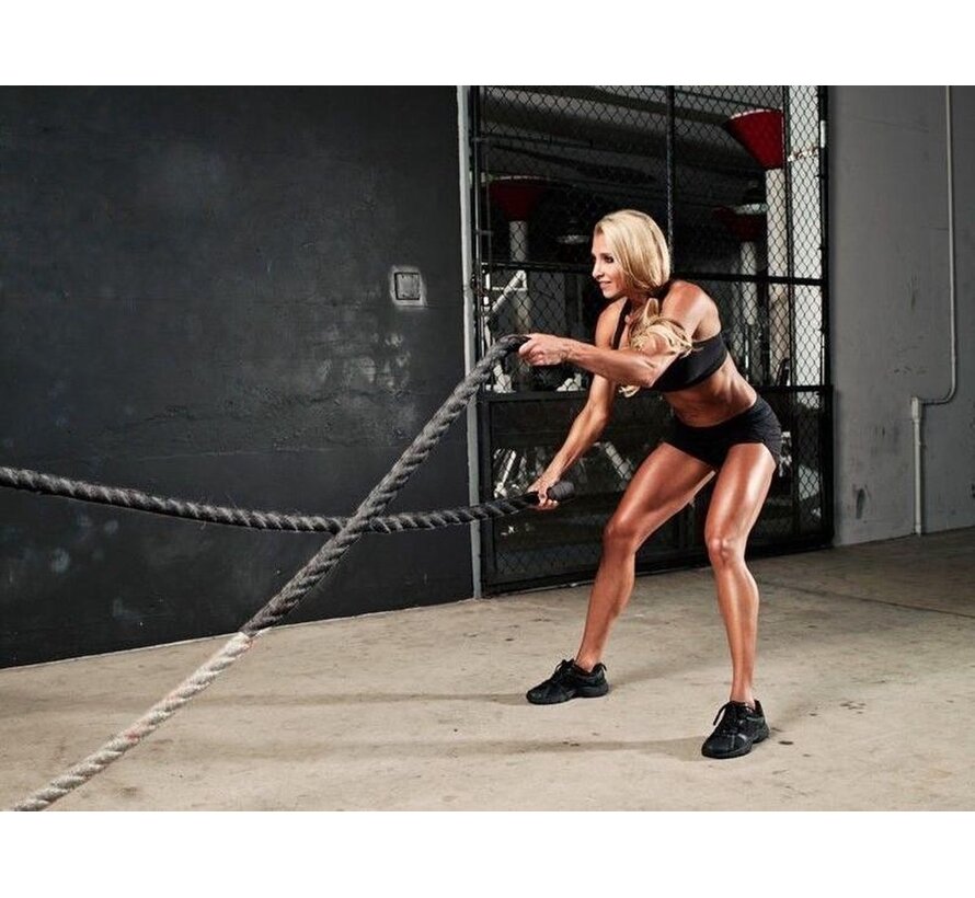 Pro Battle Rope - Fitness Touw - 3,8 cm dik - 12 meter lang