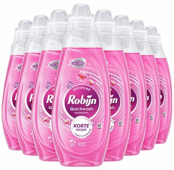 Robijn Quickwash - Sunset Bloom - Vloeibaar wasmiddel 837ml - 8x 22 wasbeurten