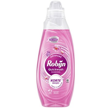 Robijn Quickwash - Sunset Bloom - Vloeibaar wasmiddel 837ml - 22 wasbeurten