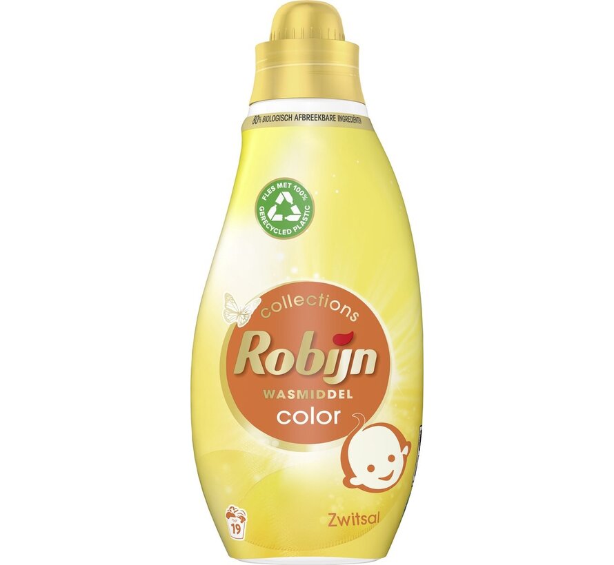 Zwitsal - Klein & Krachtig - Vloeibaar wasmiddel (665ml) - 6x 19 wasbeurten