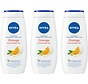 Orange & Avocado Oil - Douchecreme / Douchegel - 3x 250ml