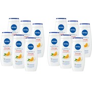 Nivea Orange & Avocado Oil - Douchecreme / Douchegel - 12x 250ml