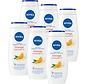 Orange & Avocado Oil - Douchecreme / Douchegel - 6x 250ml