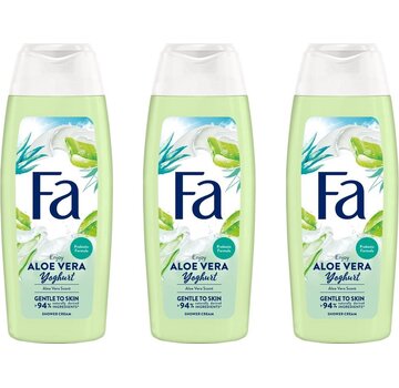 FA Aloe Vera & Yoghurt - Douchegel / Douchecreme - 3x 250ml