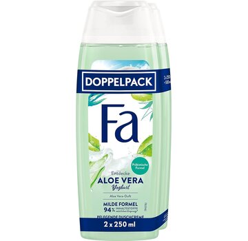 FA Aloe Vera & Yoghurt - Douchegel / Douchecreme - 2x 250ml