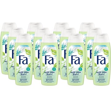 FA Aloe Vera & Yoghurt - Douchegel / Douchecreme - 12x 250ml