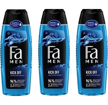 FA Men Kick Off - Douchegel - 3x 250ml