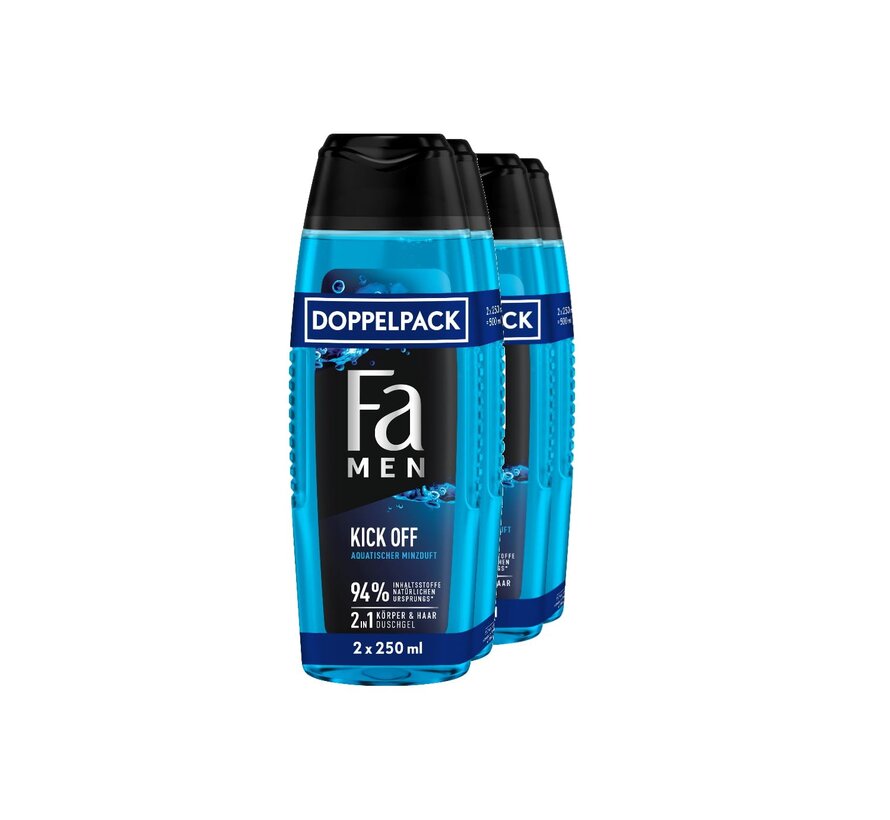 Men Kick Off - Douchegel - 4x 250ml