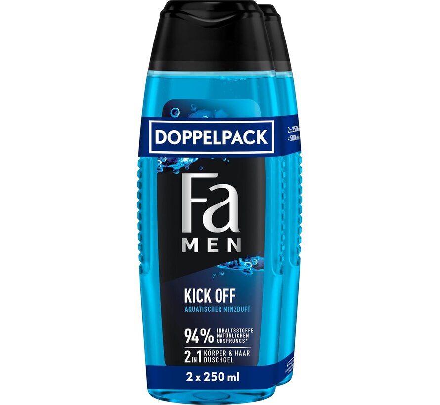 Men Kick Off - Douchegel - 2x 250ml