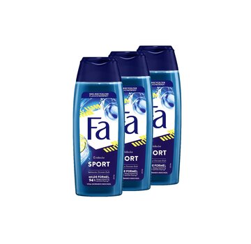 FA Men Active Sport - Douchegel - 3x 250ml