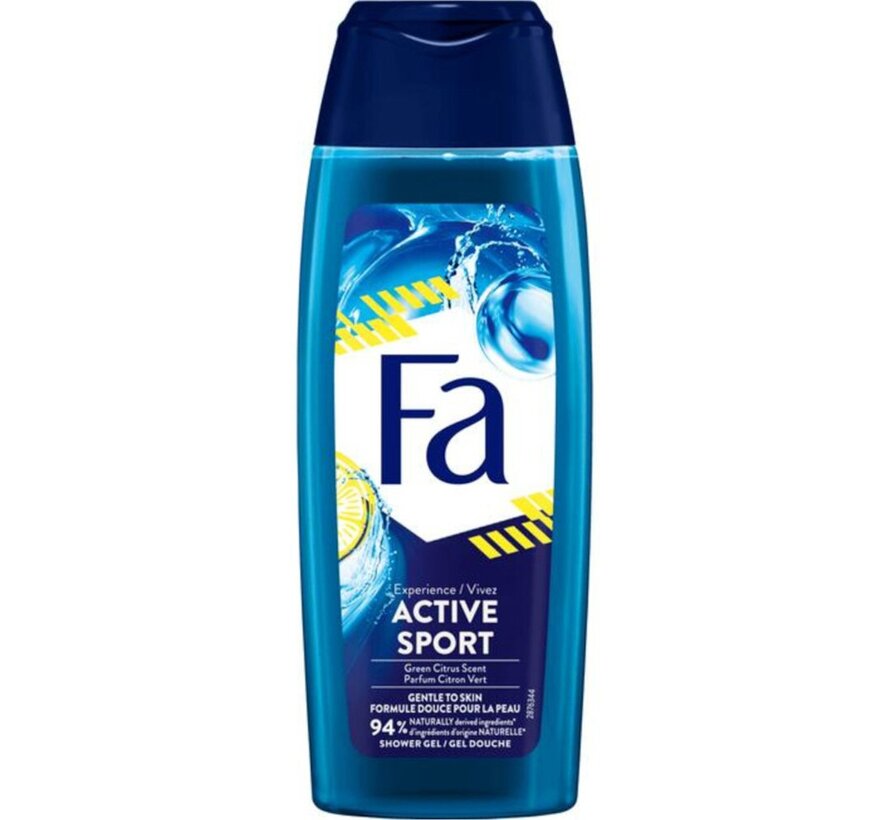 Men Active Sport - Douchegel - 3x 250ml