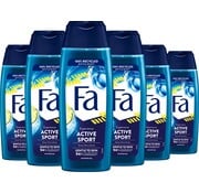 FA Men Active Sport - Douchegel - 6x 250ml